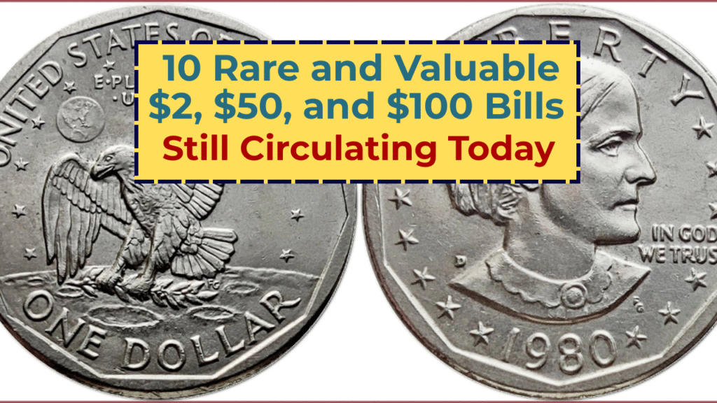 10 Rare and Valuable $2, $50, and $100 Bills Still Circulating Today