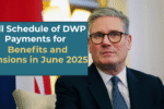 Full Schedule of DWP Payments for Benefits and Pensions in June 2025