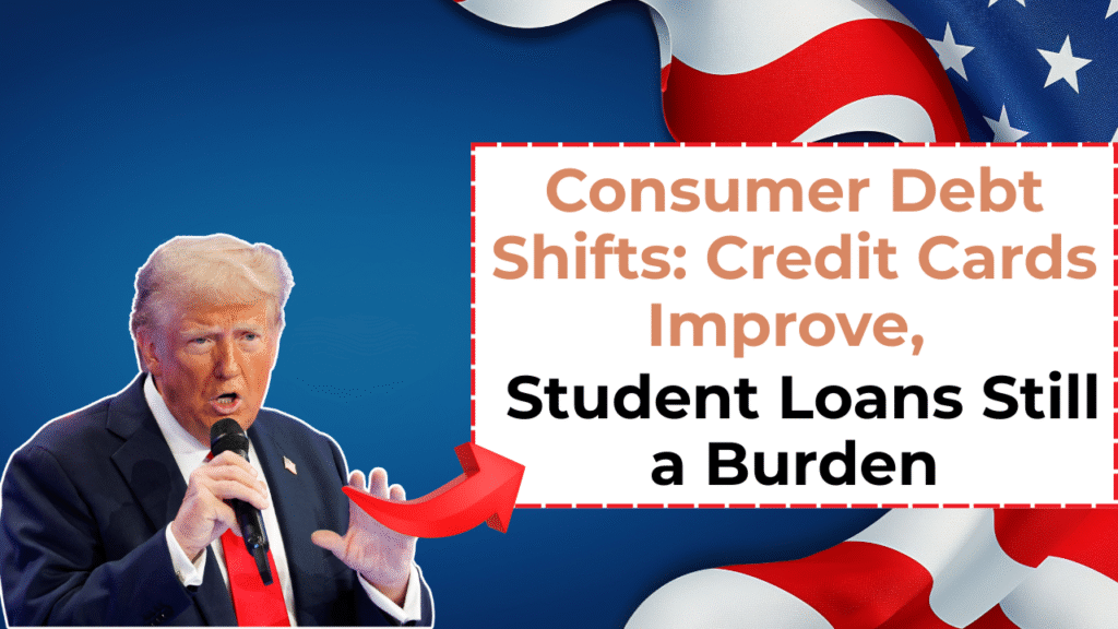 Consumer Debt Shifts: Credit Cards Improve, Student Loans Still a Burden