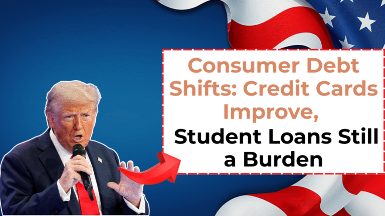 Consumer Debt Shifts: Credit Cards Improve, Student Loans Still a Burden