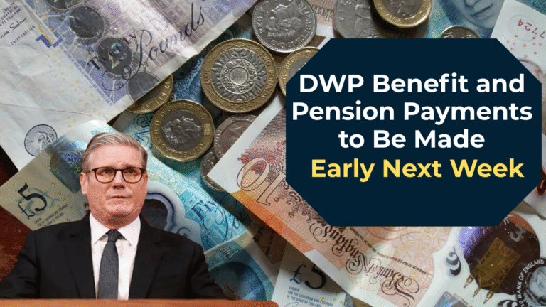 DWP Benefit and Pension Payments to Be Made Early Next Week