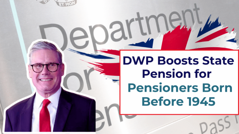 DWP Boosts State Pension for Pensioners Born Before 1945