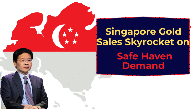 Singapore Gold Sales Skyrocket on Safe Haven Demand